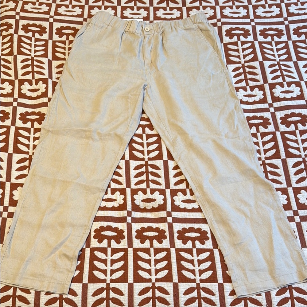 Men's Linen Driftwood Pants